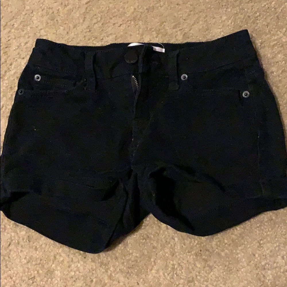 Black shorts